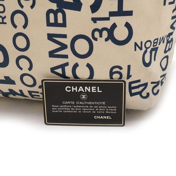 Chanel Canvas Logo Tote Bag - Picture 8 of 8